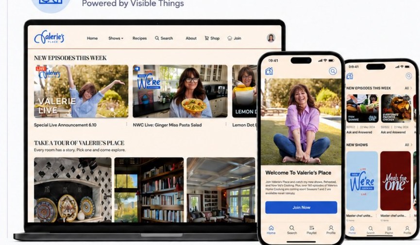 Talent white-labeled app example